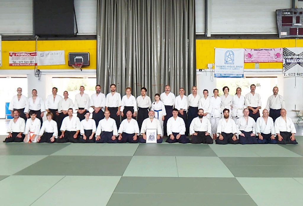 Seminario de Aikido en Mallorca. Pepe Jesús García Shihan. Organizado por Seishin Aikido Mallorca.