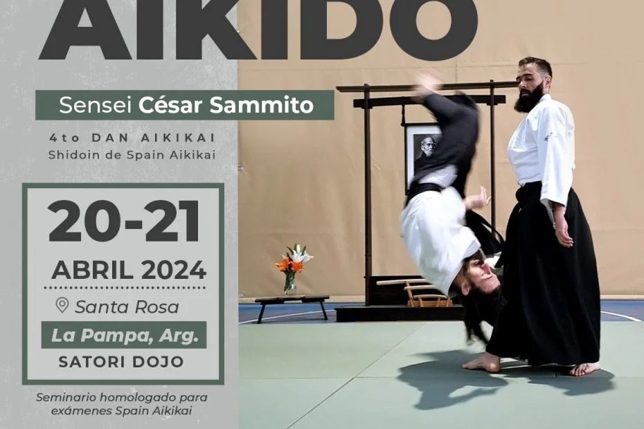 César Sammito Sensei. Argentina. Abril 2024. Musubi No Kokoro.