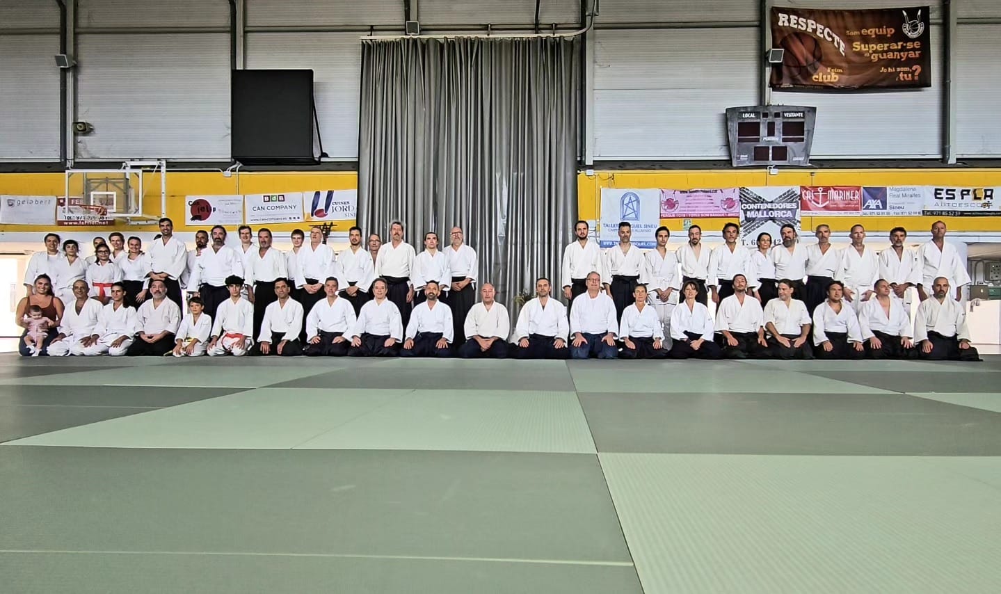 Luis Mochón Sensei. Aikido Mallorca 2024.
