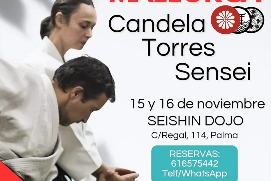 Candela Torres Sensei. Seishin Aikido Mallorca. Noviembre 2024.